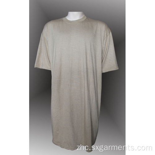 100％棉圆颈T恤160克